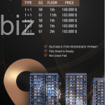 Modern 1+1 Apartment in the Heart of Kâğıthane, Istanbul (Listing No: 7826)