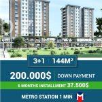 Bağcılar’da Modern 3+1 Daire (İlan No: 7986)