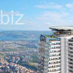 Роскошная квартира с панорамным видом в Стамбуле №8058