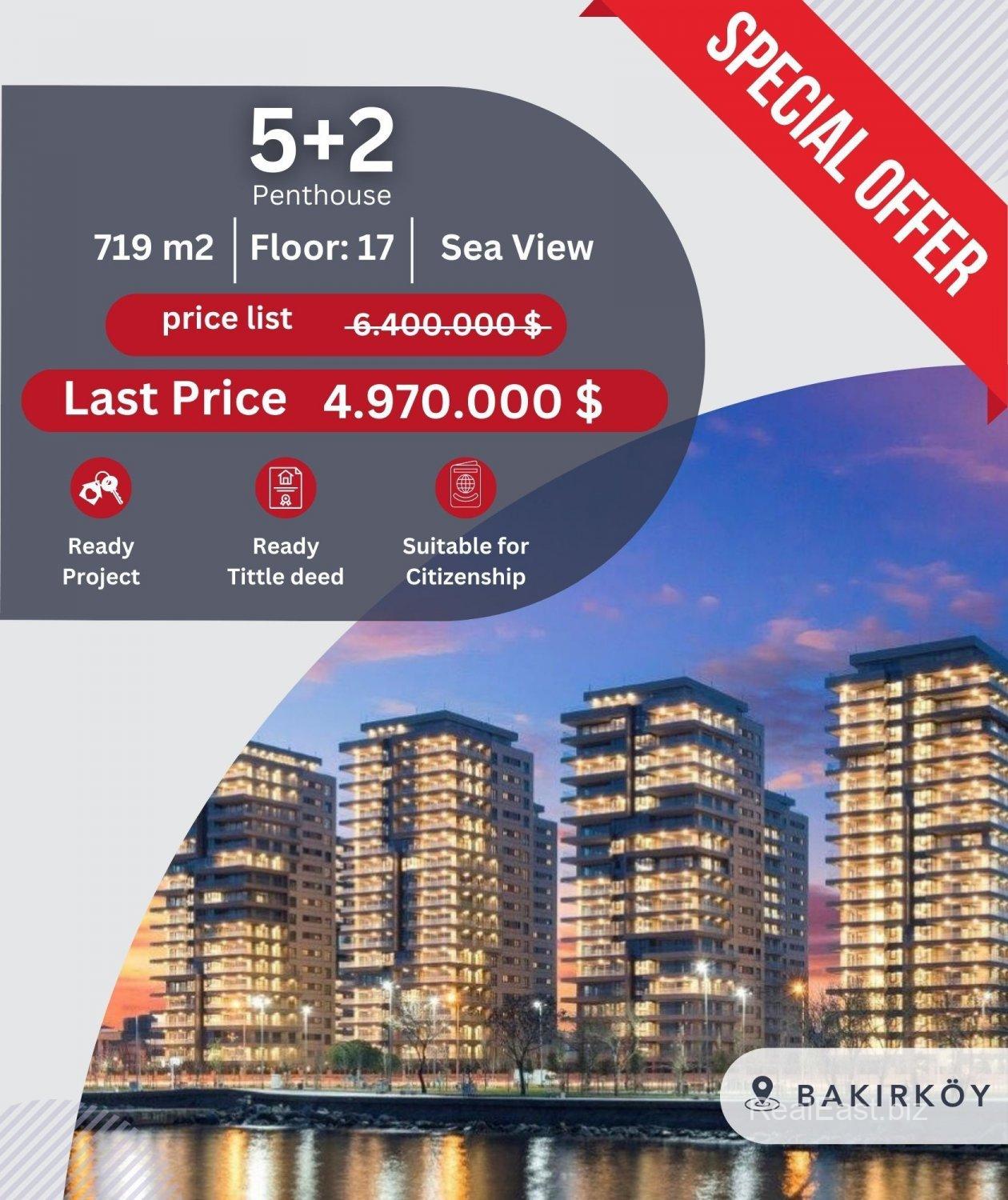 Spacious 5+2 Apartment in the Heart of Istanbul