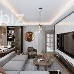 Küçükçekmece, İstanbul’da Modern Daire (İlan No: 8403)