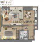 Stunning Apartment with Sea View in Central Istanbul (Listing No: 8505)