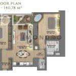Stunning Apartment with Sea View in Central Istanbul (Listing No: 8505)