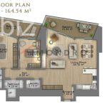Stunning Apartment with Sea View in Central Istanbul (Listing No: 8505)