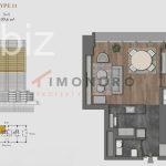 Charming Apartment with Sea View in Central Sisli, Istanbul (Listing No: 8529)