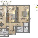 Stunning Apartment with Sea View in the Heart of Sisli (Listing No: 8548)