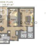 Stunning Apartment with Sea View in the Heart of Sisli (Listing No: 8548)
