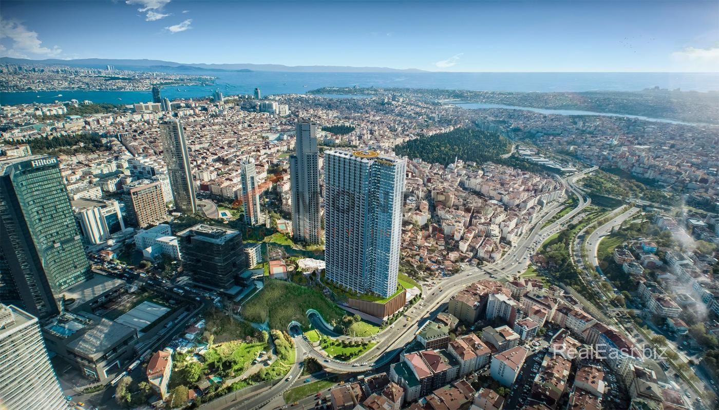 Stunning Apartment with Sea View in the Heart of Sisli