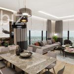 Modern Apartment with Scenic Views in Başakşehir, Istanbul (Listing No: 8698)