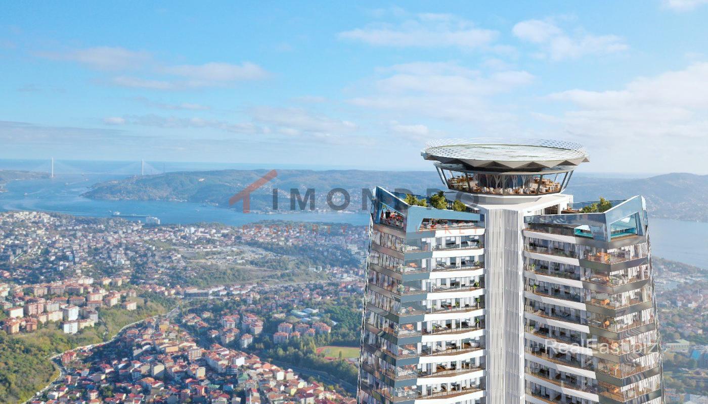 Luxurious Apartment with Sea View in Sariyer, Istanbul