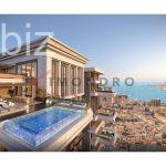 Spacious Apartment with Sea View in Central Istanbul (Listing No: 8786)