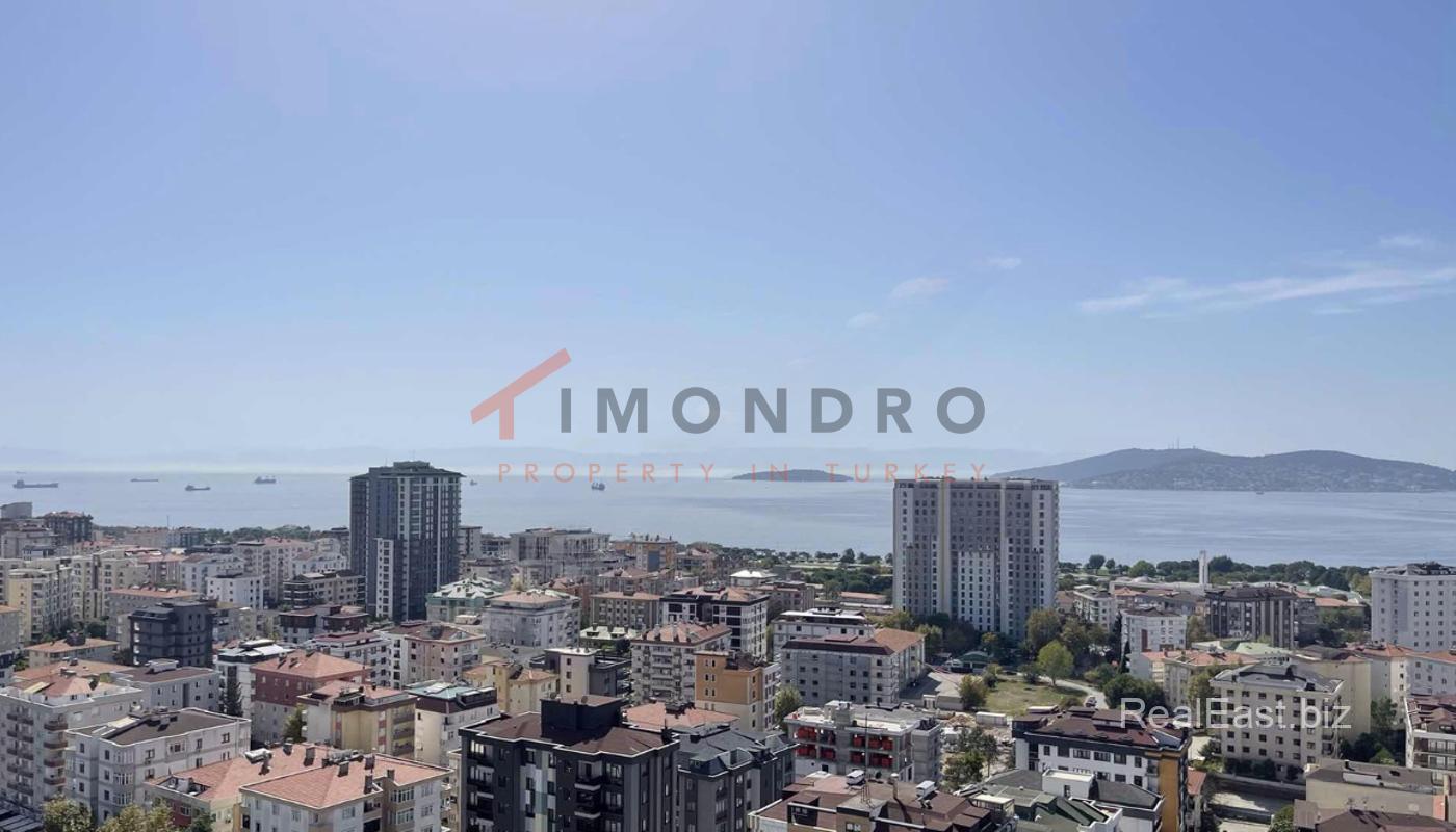 Stylish Apartment with Sea View in Kartal, Istanbul