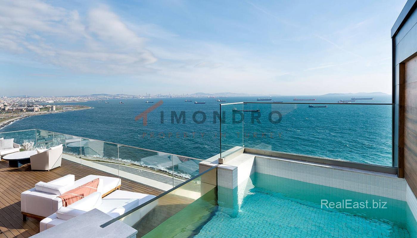 Modern Apartment with Stunning Sea View in Zeytinburnu