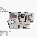 Стильная квартира в центре Аташехира, Стамбул №9325