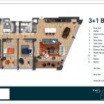 Elegant Apartment in Prime Location of Beşiktaş, Istanbul (Listing No: 9563)