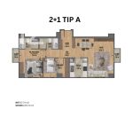 Charming 2+1 Apartment in the Heart of Istanbul (Listing No: 9808)