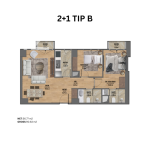 Charming 2+1 Apartment in the Heart of Istanbul (Listing No: 9808)