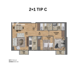 Charming 2+1 Apartment in the Heart of Istanbul (Listing No: 9808)
