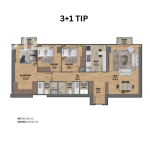 Charming 2+1 Apartment in the Heart of Istanbul (Listing No: 9808)