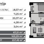 Charming 2+1 Apartment in the Heart of Istanbul (Listing No: 9827)