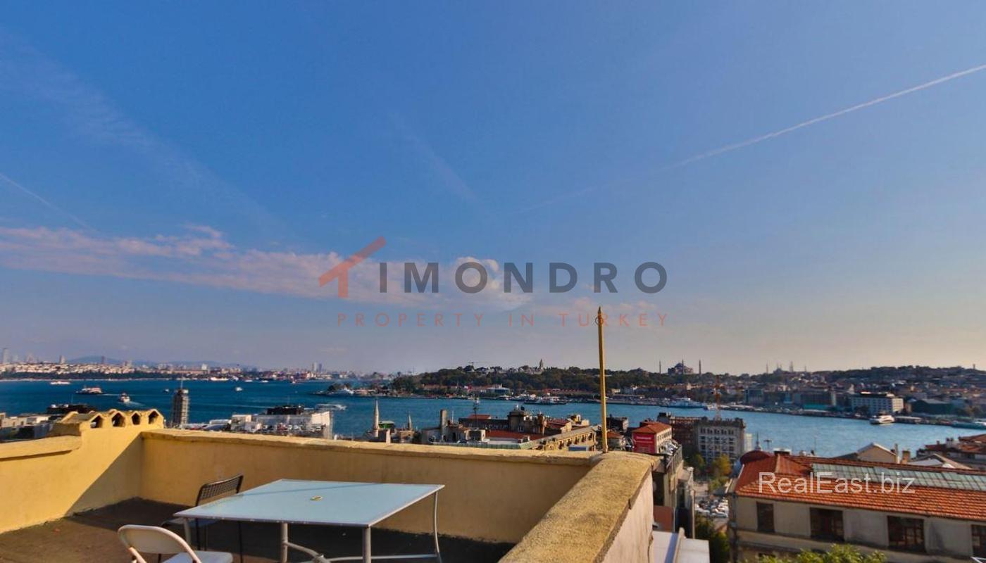 Charming Apartment with Sea View in Vibrant Beyoglu